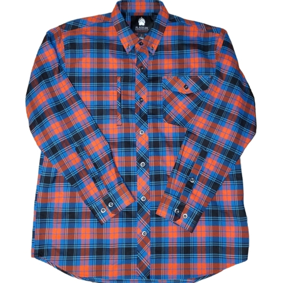 Duluth Trading Co Alaskan Hardgear Boars Nest Flannel - Picture 2 of 9